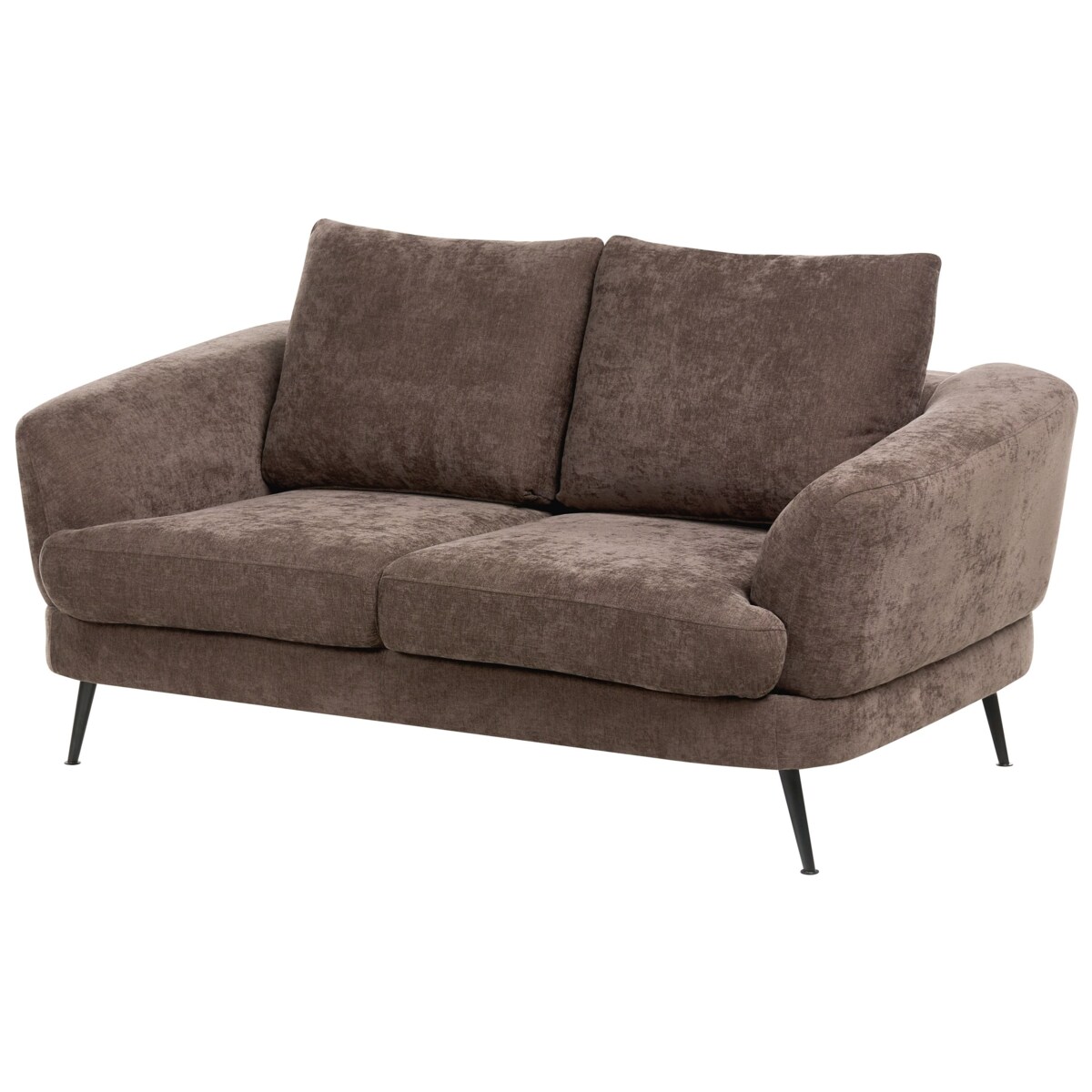 Sofa dla 2 osób KJAER Szenil Ciemnobrązowy