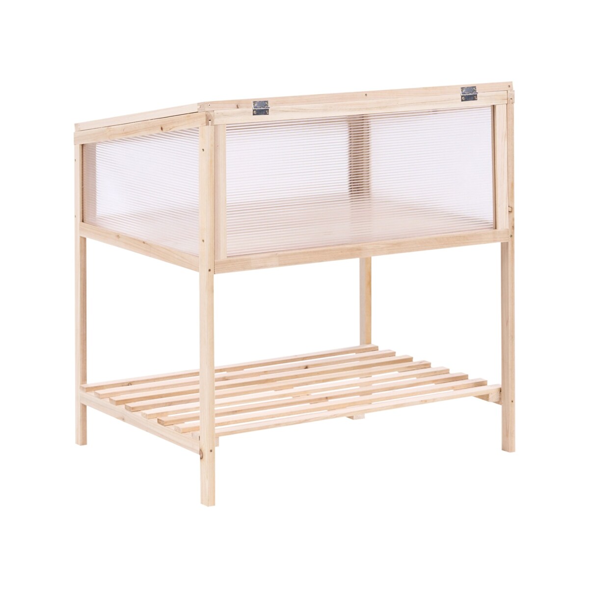 Szklarnia balkonowa ARANOVA Drewno jodłowe Jasnobrązowy 58 cm