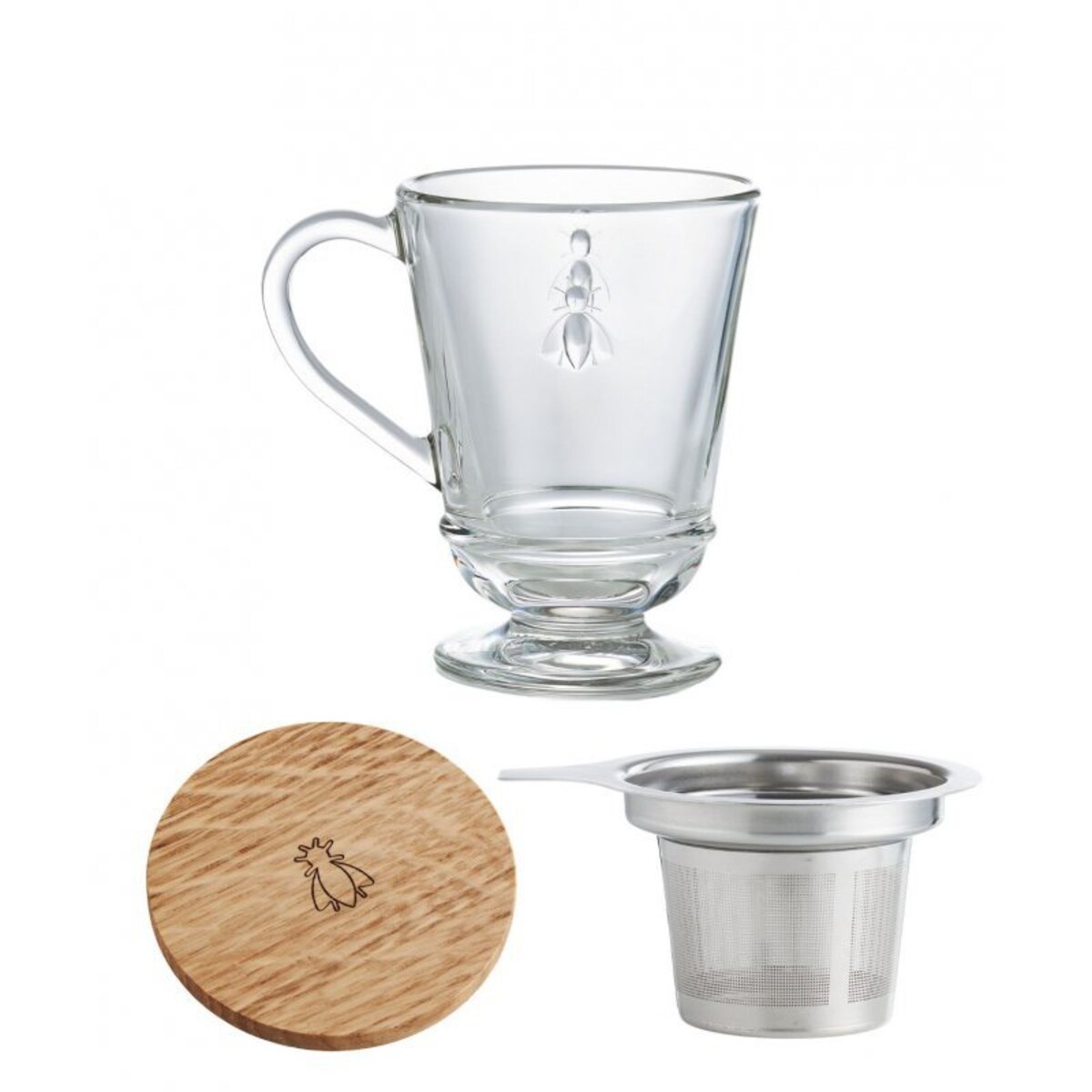 Pszczoła Szklanka Z Zaparzaczem 240 Ml