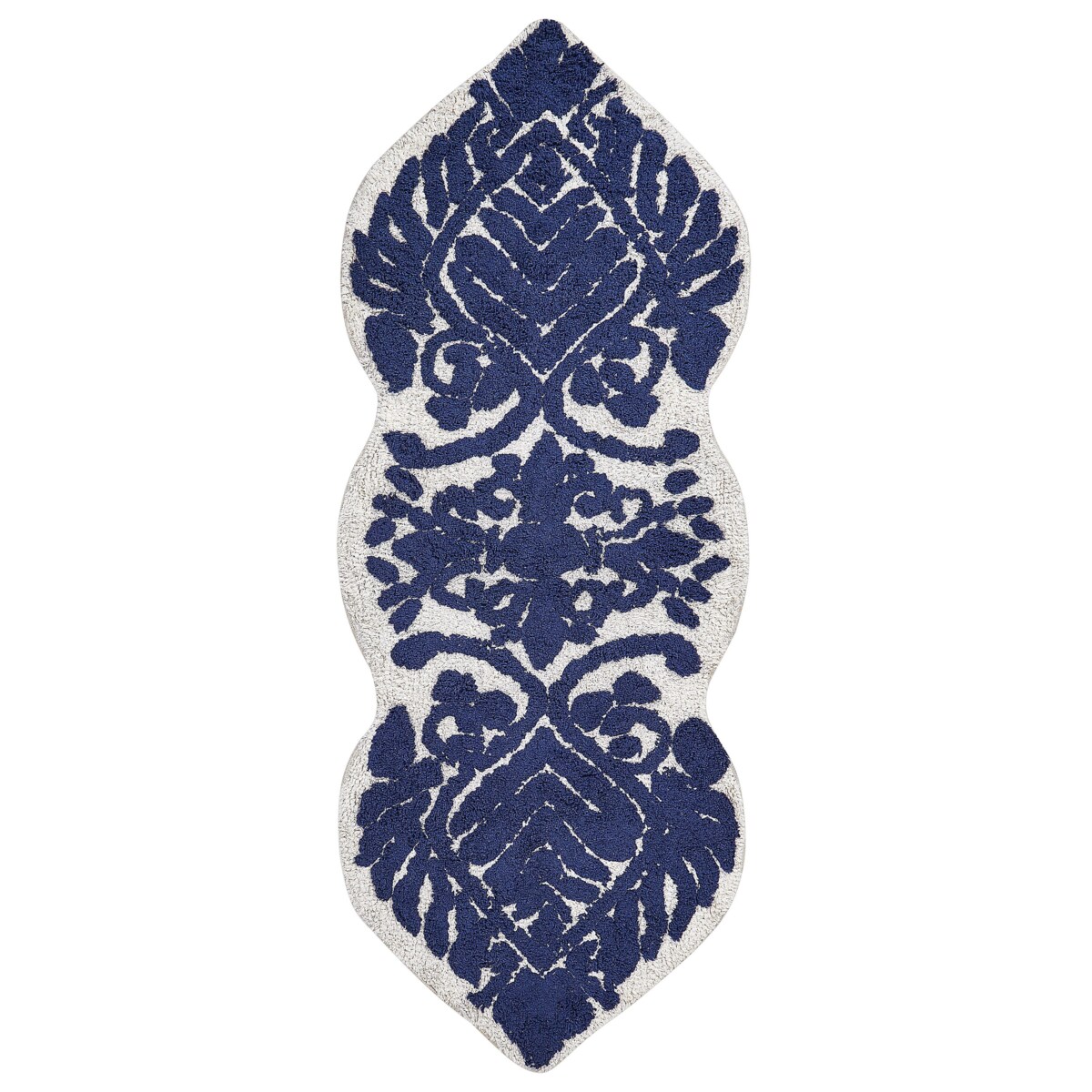 Dywanik łazienkowy bawełniany 150 x 60 cm niebieski CANBAR