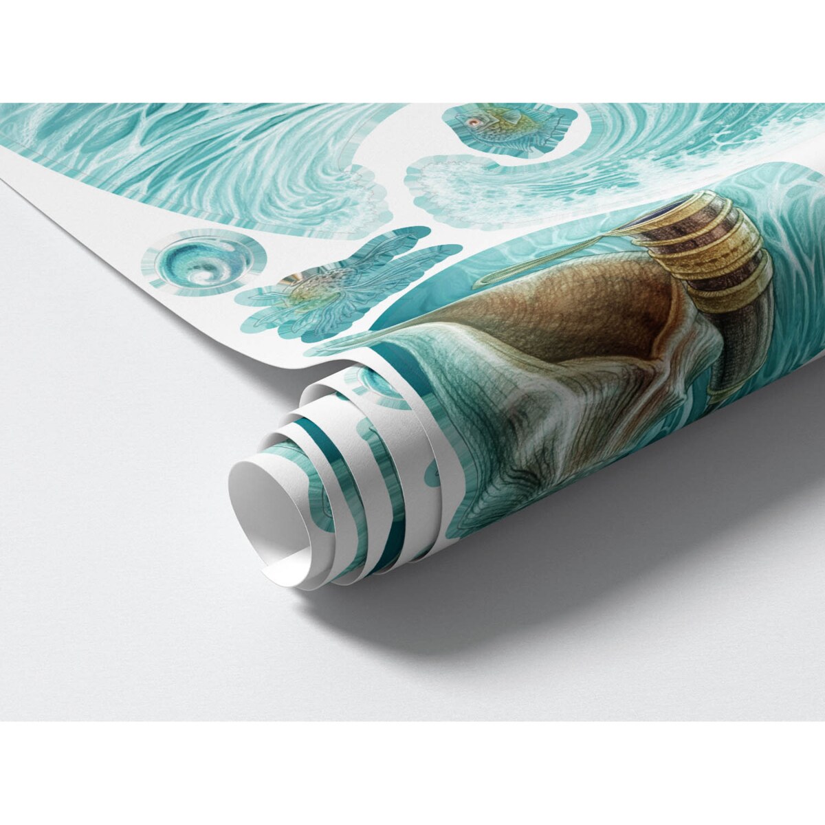 Zestaw naklejek na ścianę, Morska wyprawa, 60cm