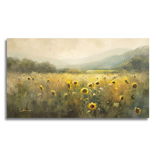 Obraz Słoneczniki 70x120cm