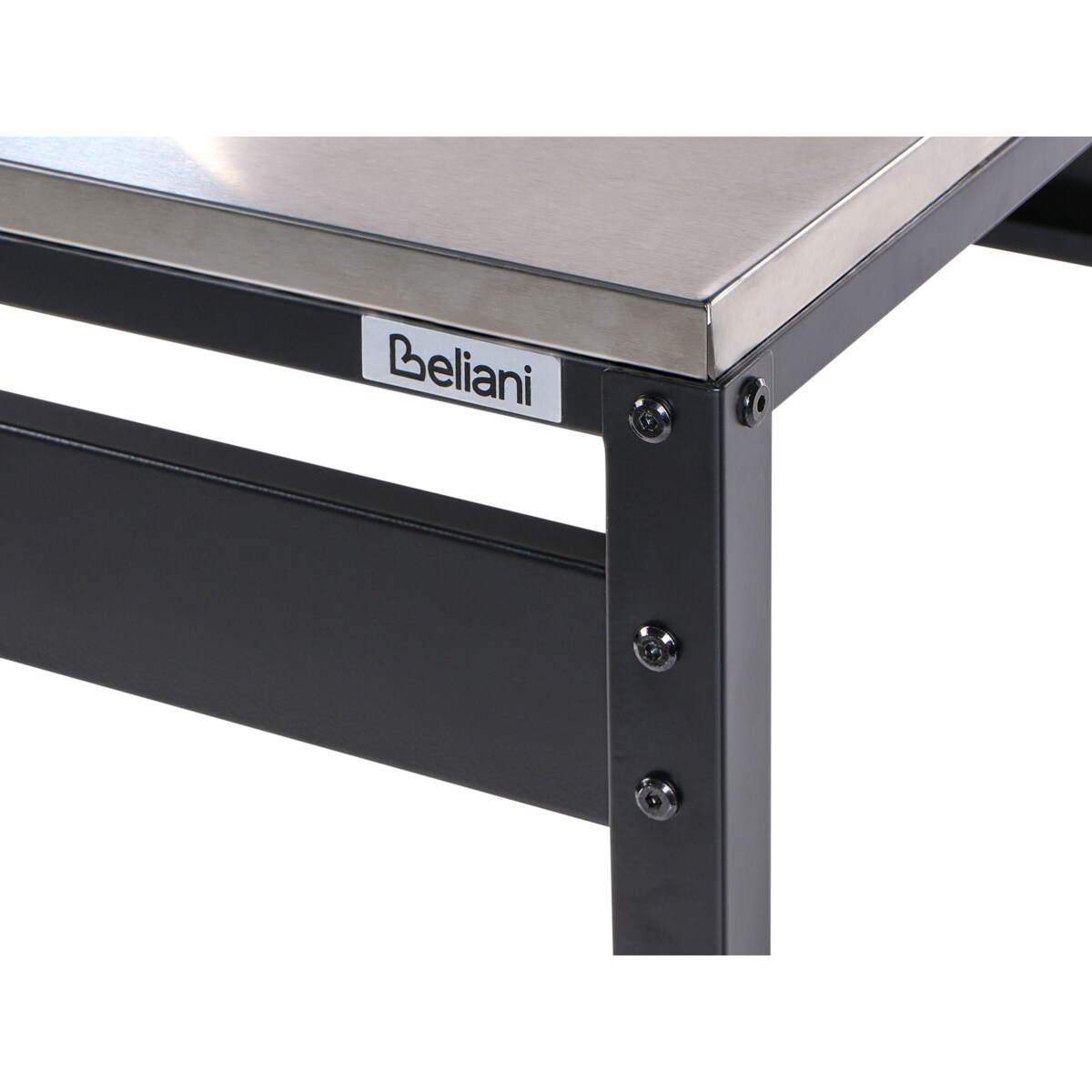 Stół barowy ogrodowy MAENZA Metal Czarny