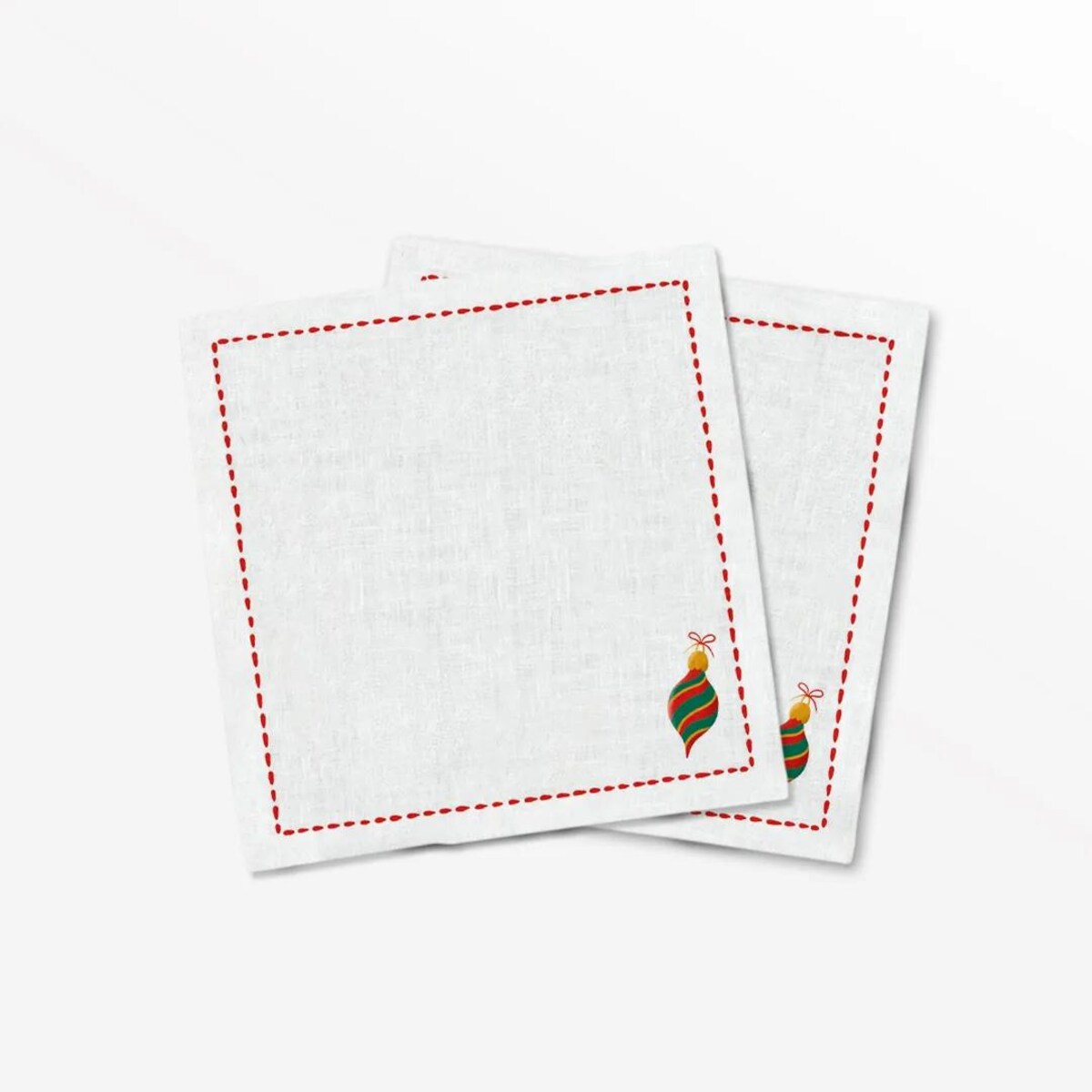 Serwetki świąteczne - Minimalistyczna ozdoba (2szt.)