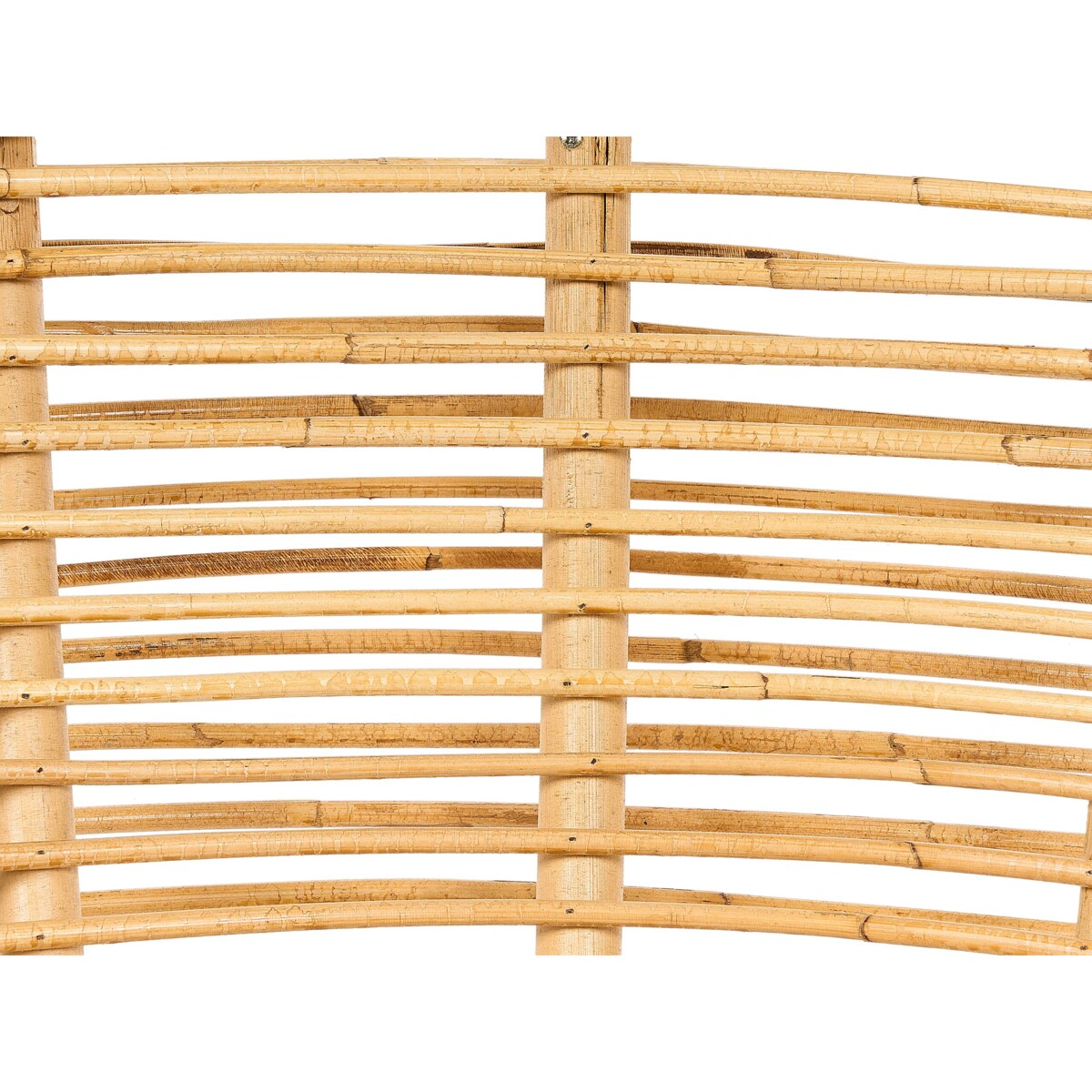 Zestaw 2 krzeseł rattanowych naturalny MARATEA