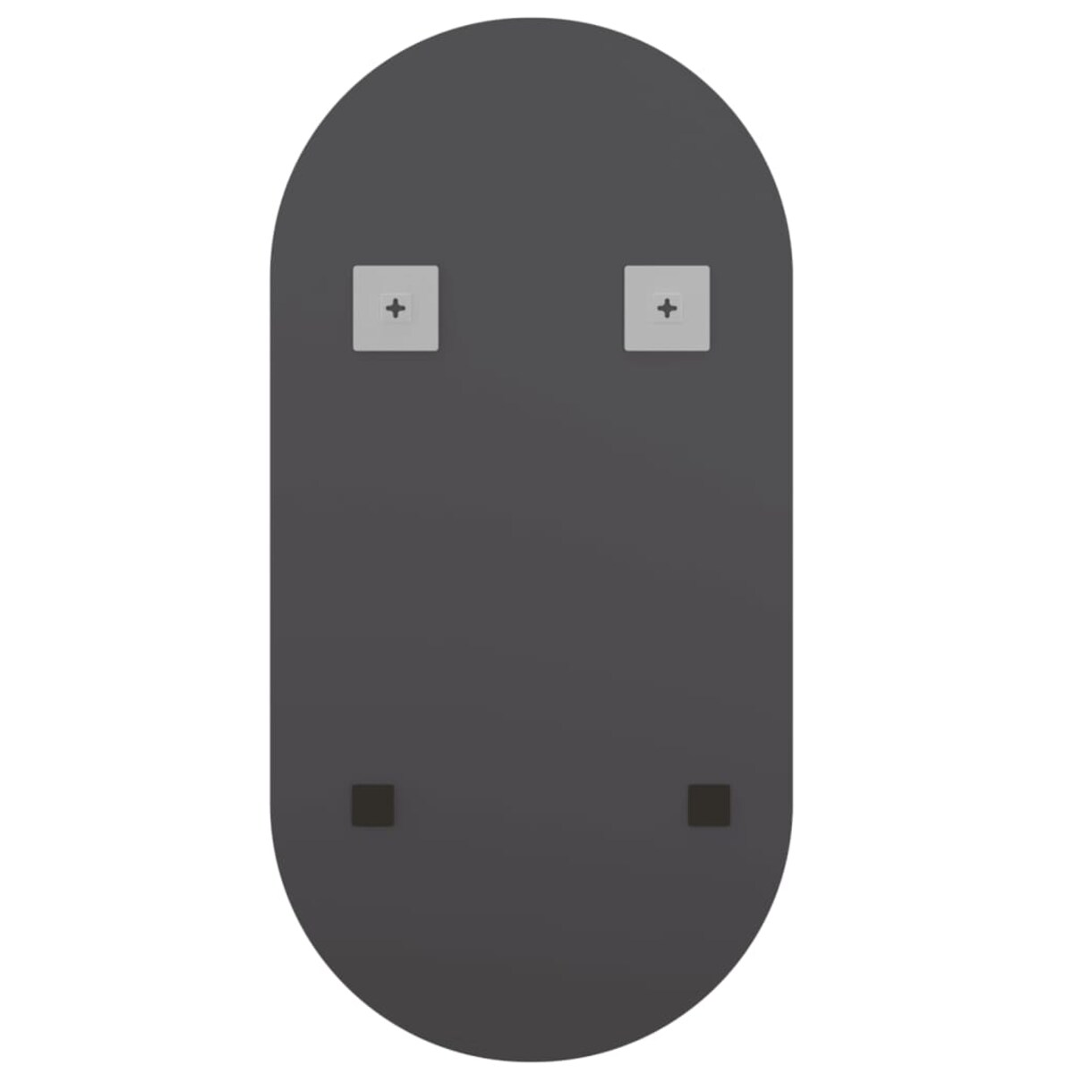 vidaXL Lustro, 80x40 cm, szklane