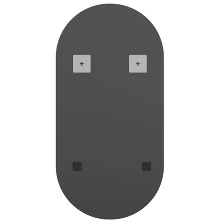 vidaXL Lustro, 80x40 cm, szklane