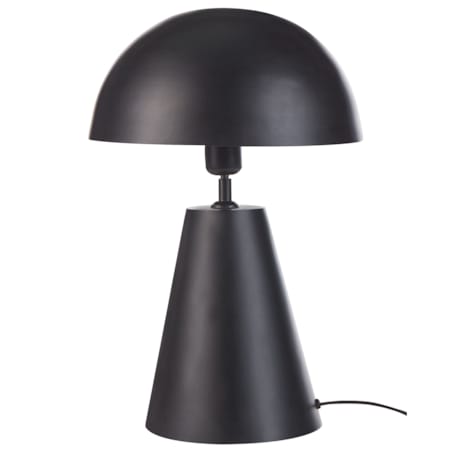 Lampa stołowa metalowa czarna PALMIET