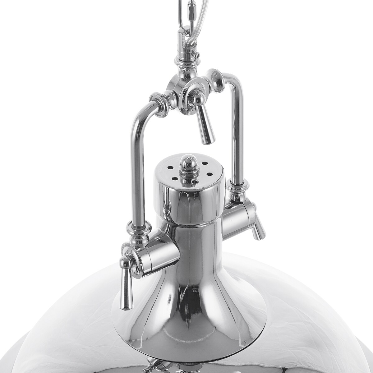 Lampa wisząca EBRON Metal Srebrny