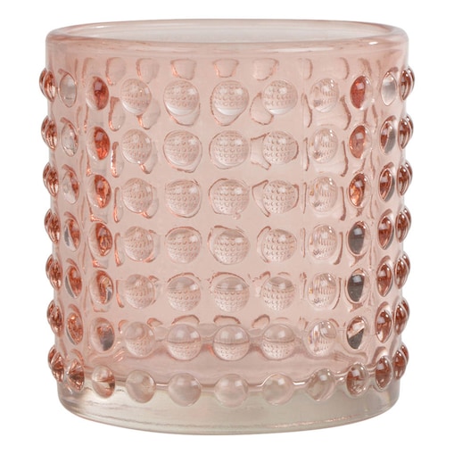 Świecznik z wypukłym wzorem ARTY, Ø 7 cm