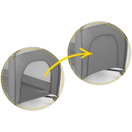 Łóżeczko turystyczne dla dziecka składane podróżne kojec Ricokids + materac + torba