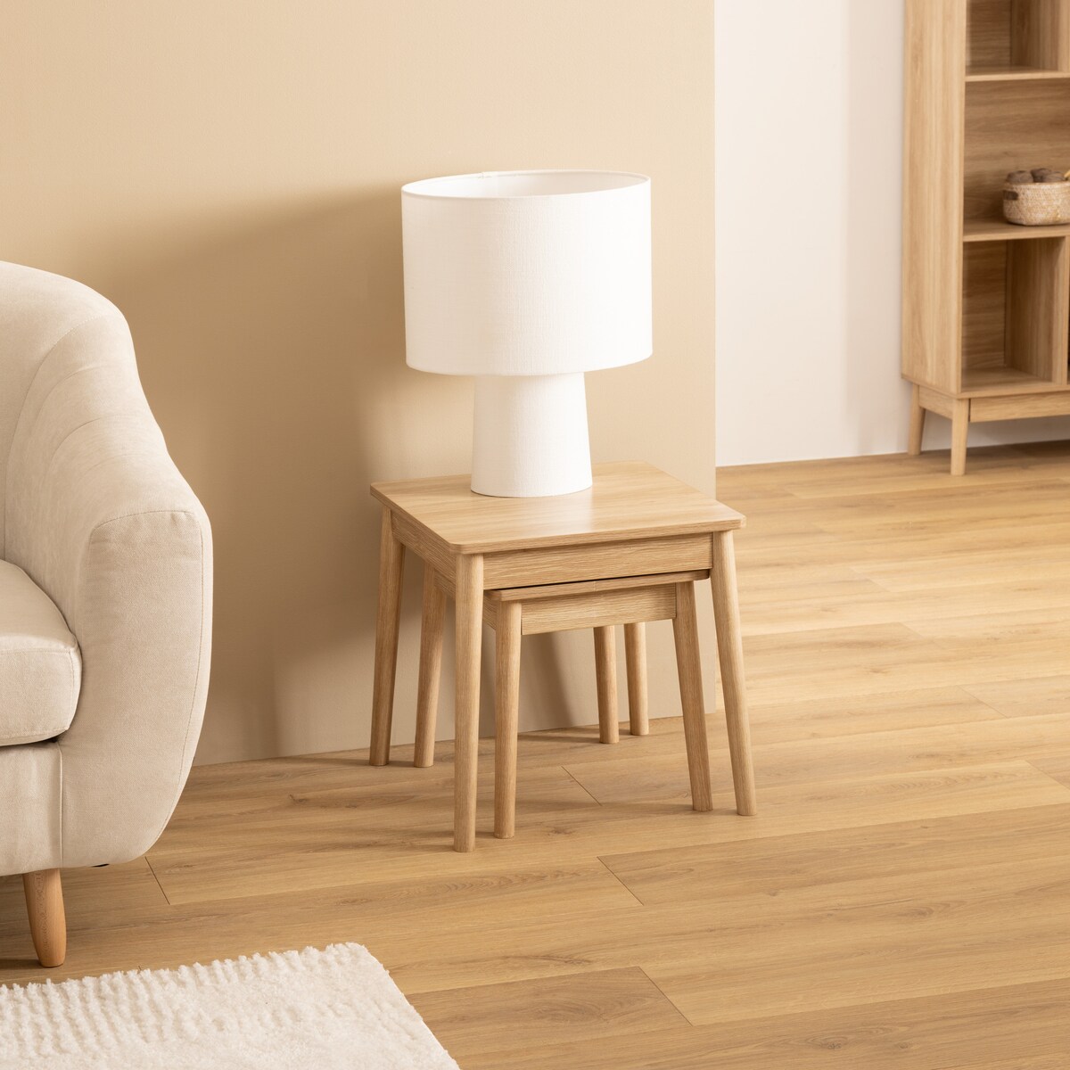 Zestaw stolików kawowych ABANA, 2 stoliki