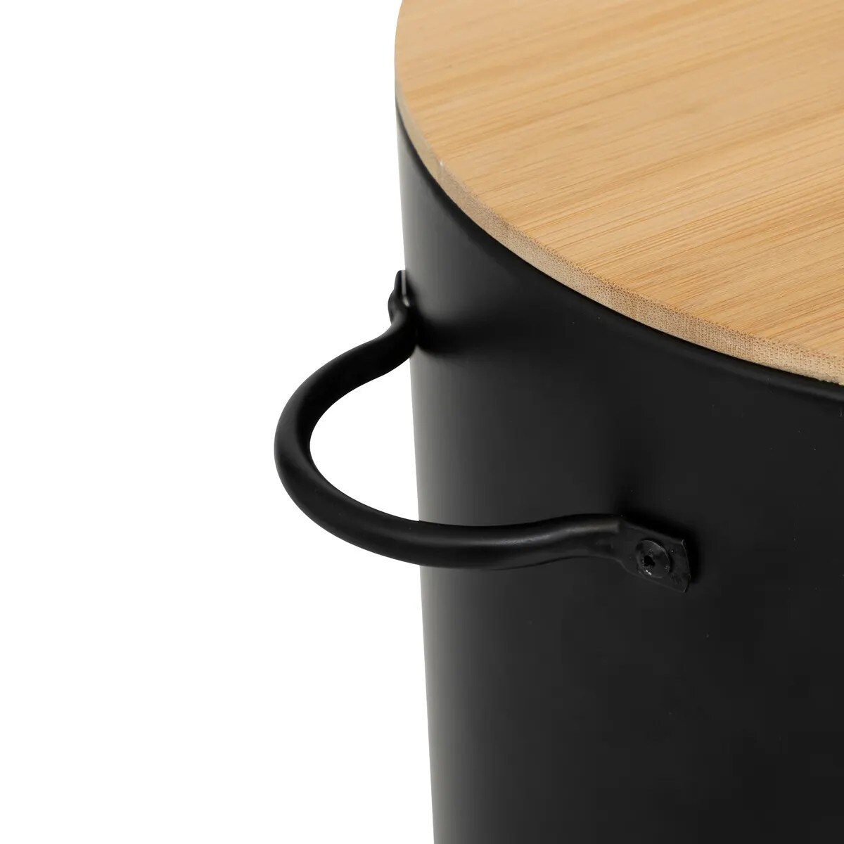 Komplet pojemników na ziemniaki, cebulę i czosnek Black