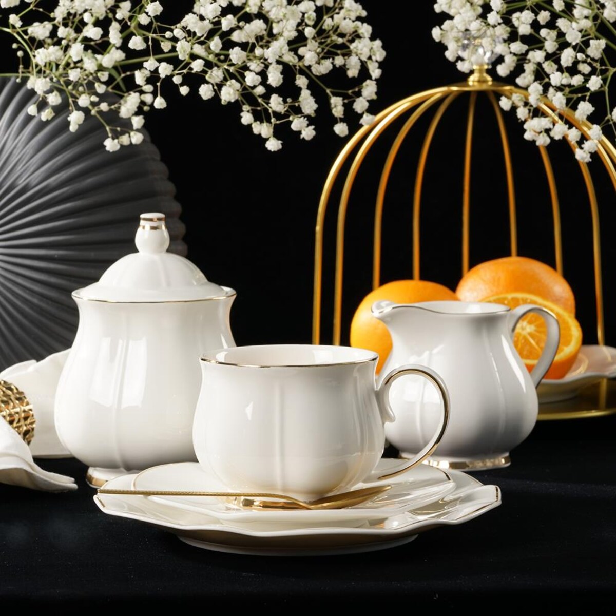 VILLA ITALIA Mlecznik porcelanowy SANDRINE