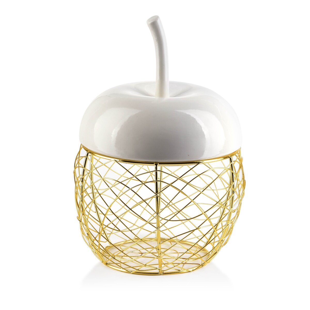 APPLE Koszyk z pokrywką 16x17xh24cm