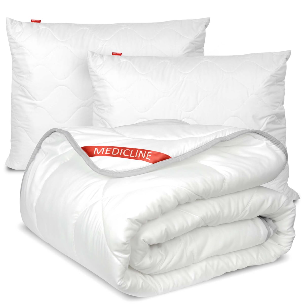 Kołdra 160X200 Antyalergiczna +2 Poduszki 70X80 Cm