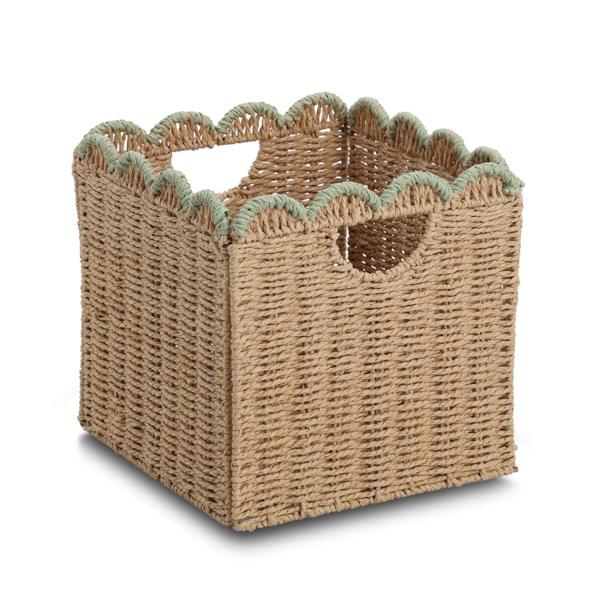 Koszyk do przechowywania, pleciony ZELLER, 30 x 30 x 30 cm