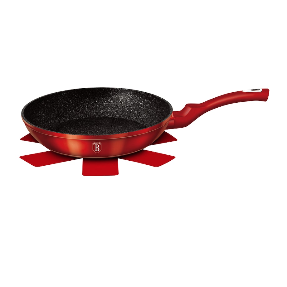 Patelnia z powłoką granitową 30cm BERLINGER HAUS Burgundy