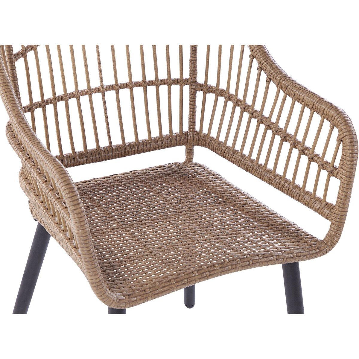 Zestaw ogrodowy dla 6 osób ALIANO II z poduszkami Technorattan Beżowy