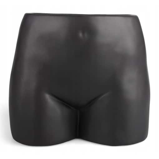 WAZON FEMINE czarny ceramiczny wys. 13cm