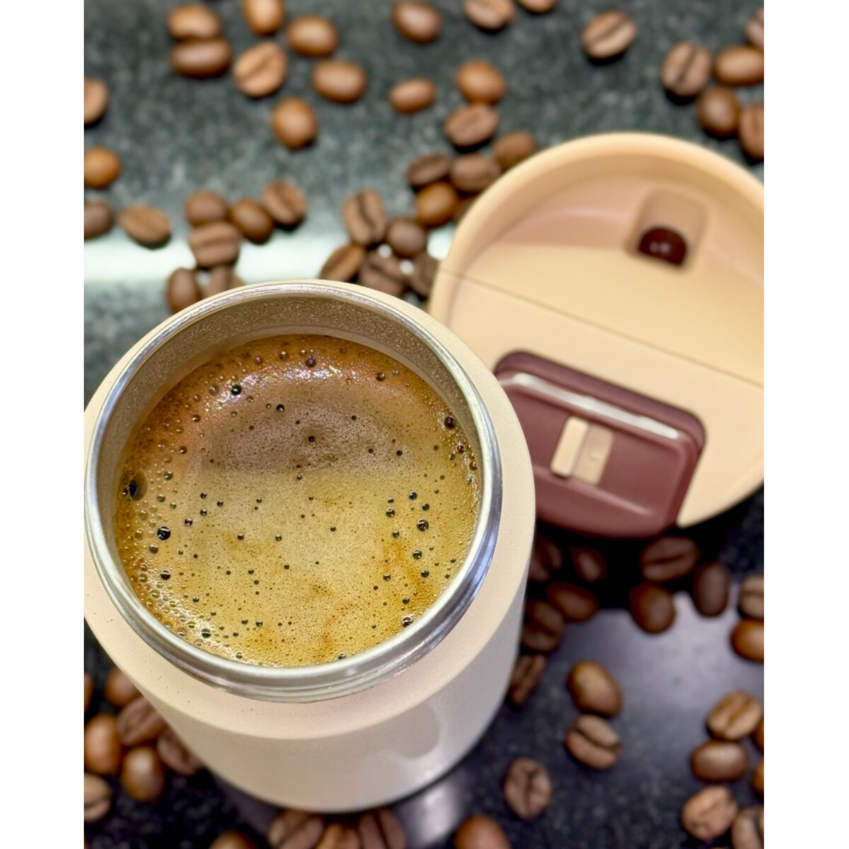 Kubek termiczny termos Cabo 500ml - Beige