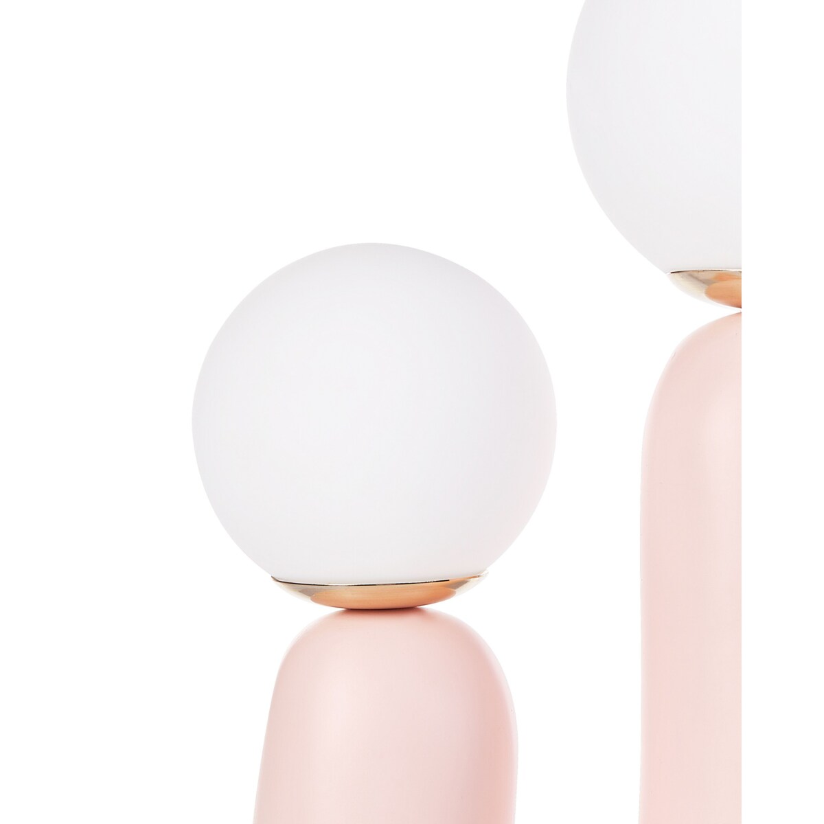 Lampa stołowa TULUN Pastelowy róż