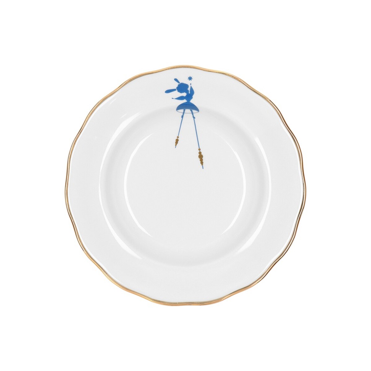 Talerz głęboki 22,5 cm Alaska Circus Blue G909