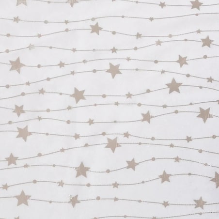 Obrus świąteczny, aksamitny, biały 140x360 cm