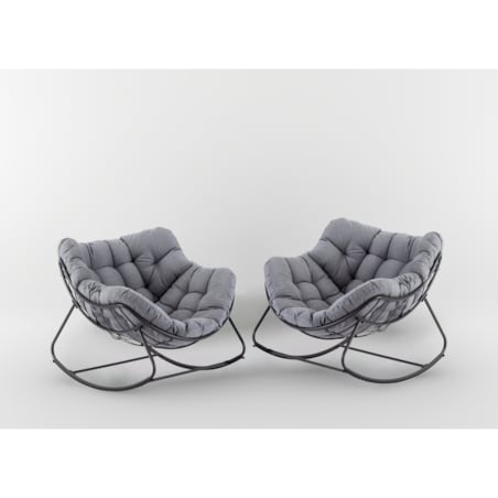 Ogrodowy fotel bujany PAOPAO