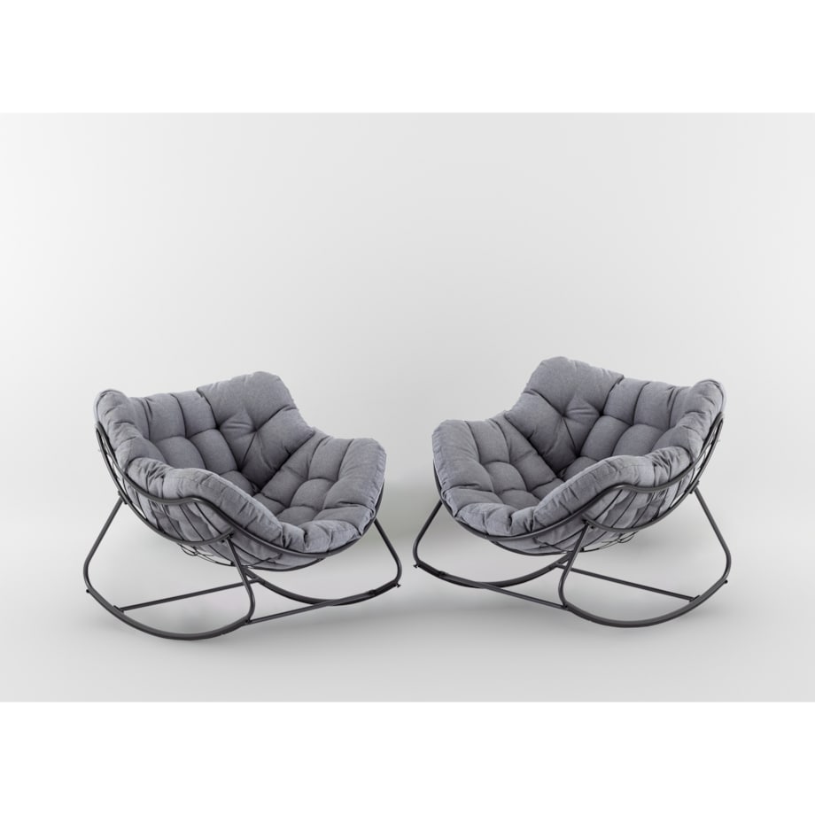 Ogrodowy fotel bujany PAOPAO