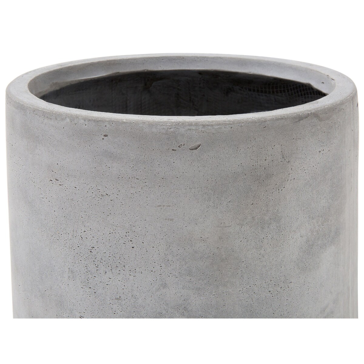 Doniczka 34 x 34 x 33 cm szara MESSENE