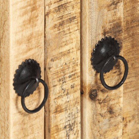 vidaXL Szafka, 172x35x80 cm, lite drewno mango