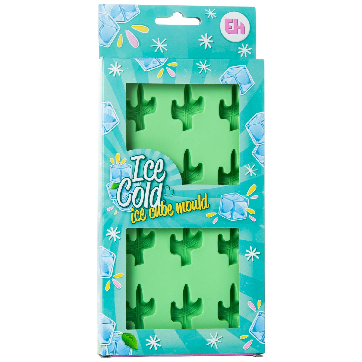 Silikonowa Foremka Forma Do Kostek Lodu Kaktusy