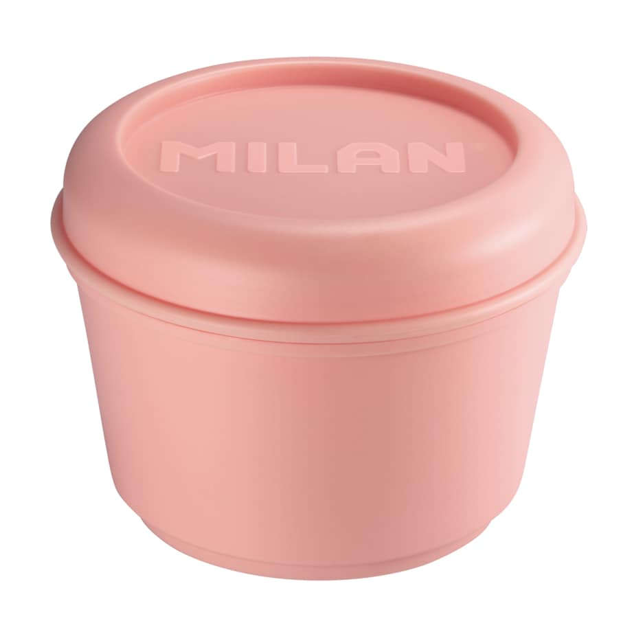 POJEMNIK NA LUNCH OKRĄGŁY 0,25 L RÓŻ