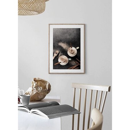 Poster Story, Plakat, Obraz - Kawa z Cynamonem, wymiary 42 x 60 cm