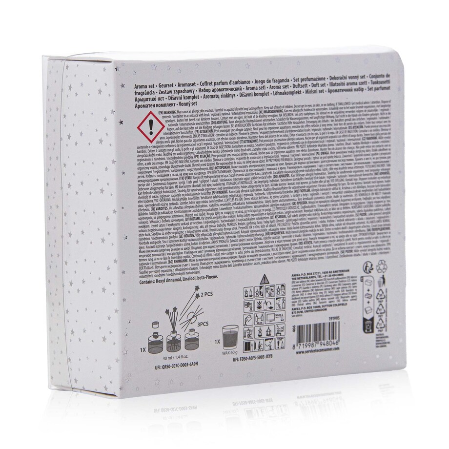 Zapach Do Domu Patyczki Zapachowe Świeczka Zestaw Sosna Święta Mikołajki