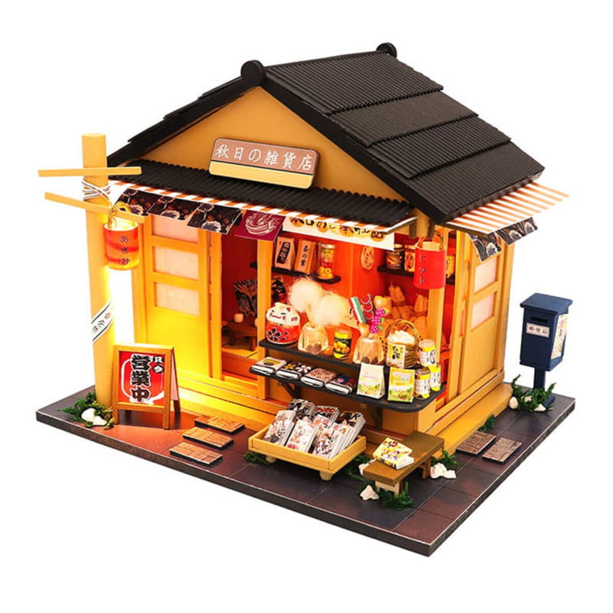 Miniaturowy domek DIY - Sklepik w Tokio