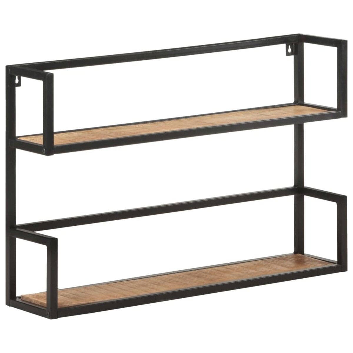 vidaXL Półka ścienna, 80x20x60 cm, surowe drewno mango
