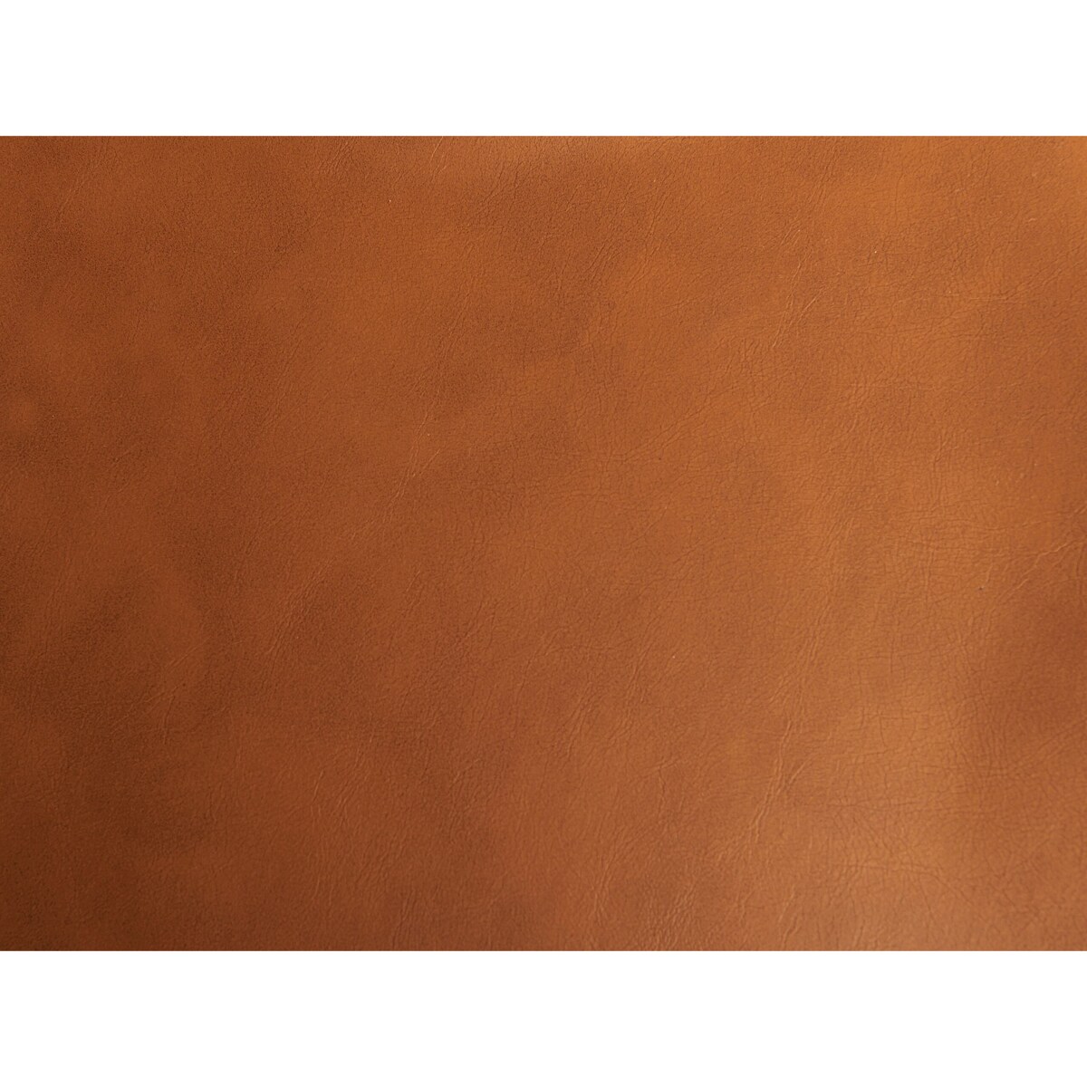 Zestaw 2 hokerów barowych regulowanych ekoskóra brązowy LUCERNE II