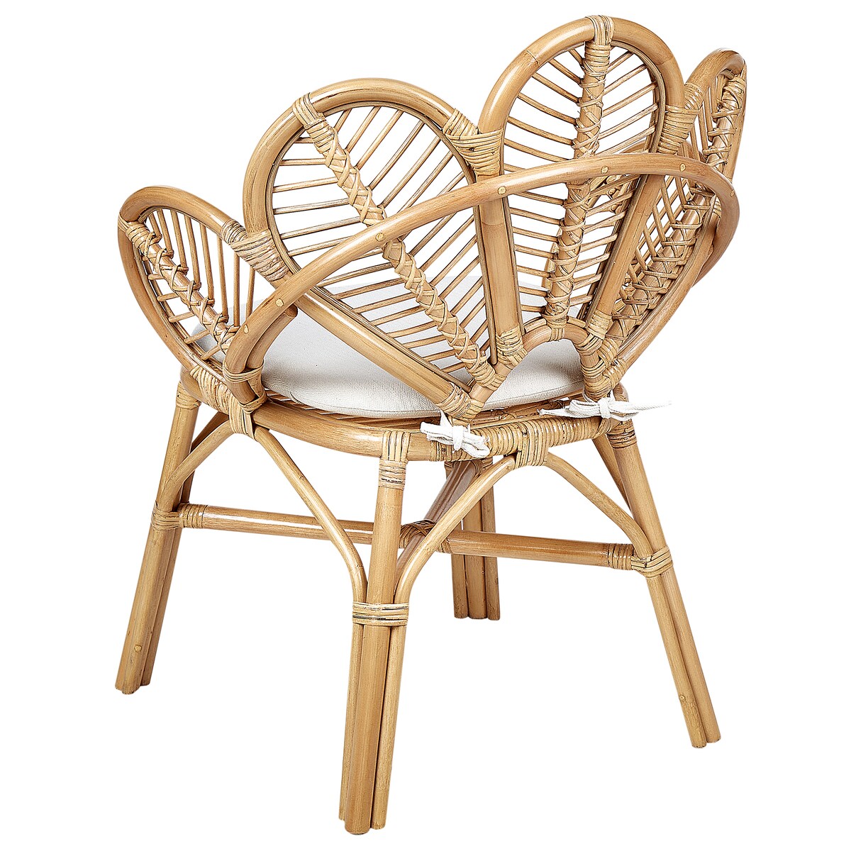 Fotel paw FLORENTINE II Rattan Naturalny