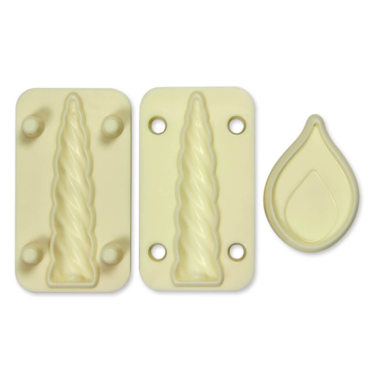 PME Zestaw 3 foremek JEM Pop It Jednorożec