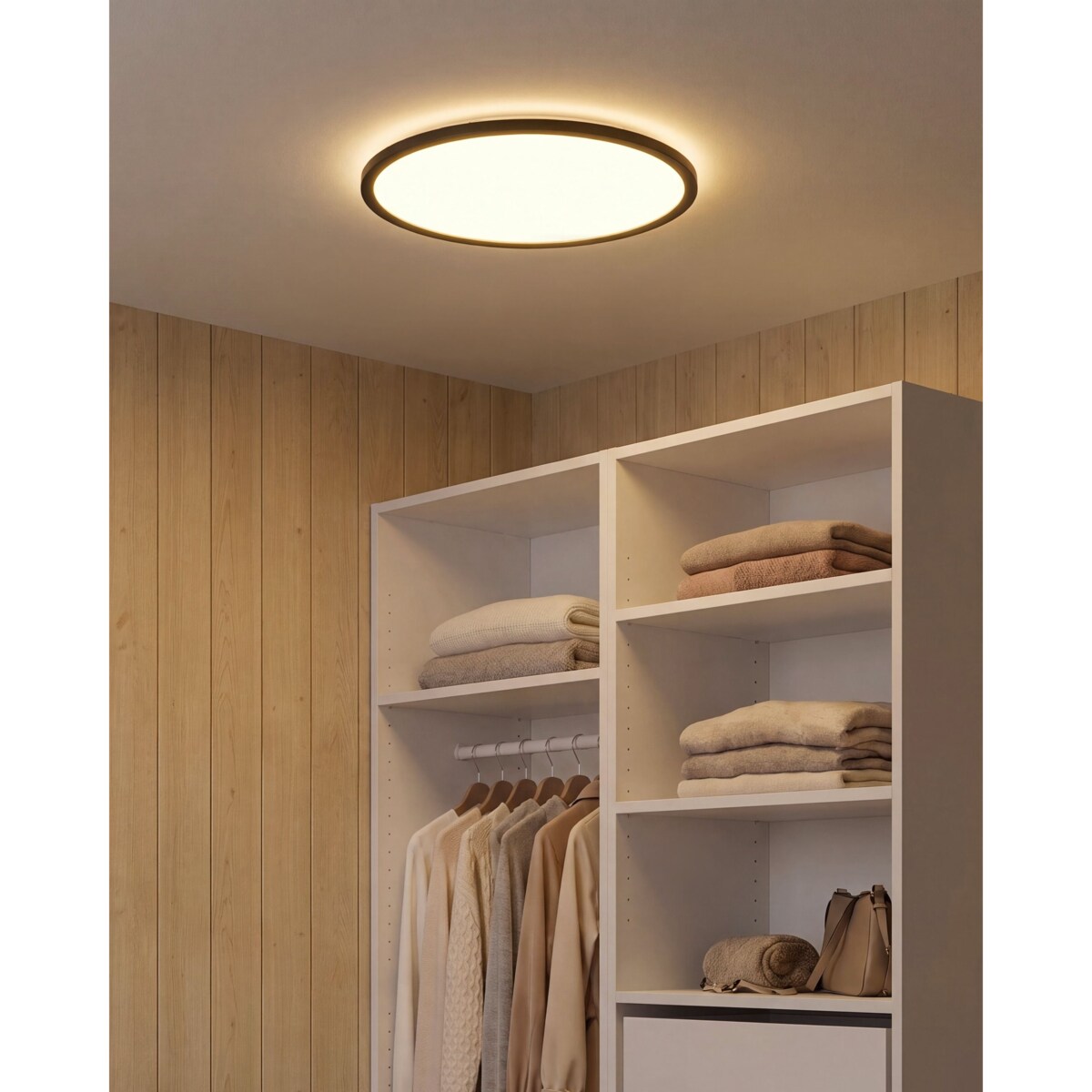 Lampa sufitowa LED RIVANA Czarny