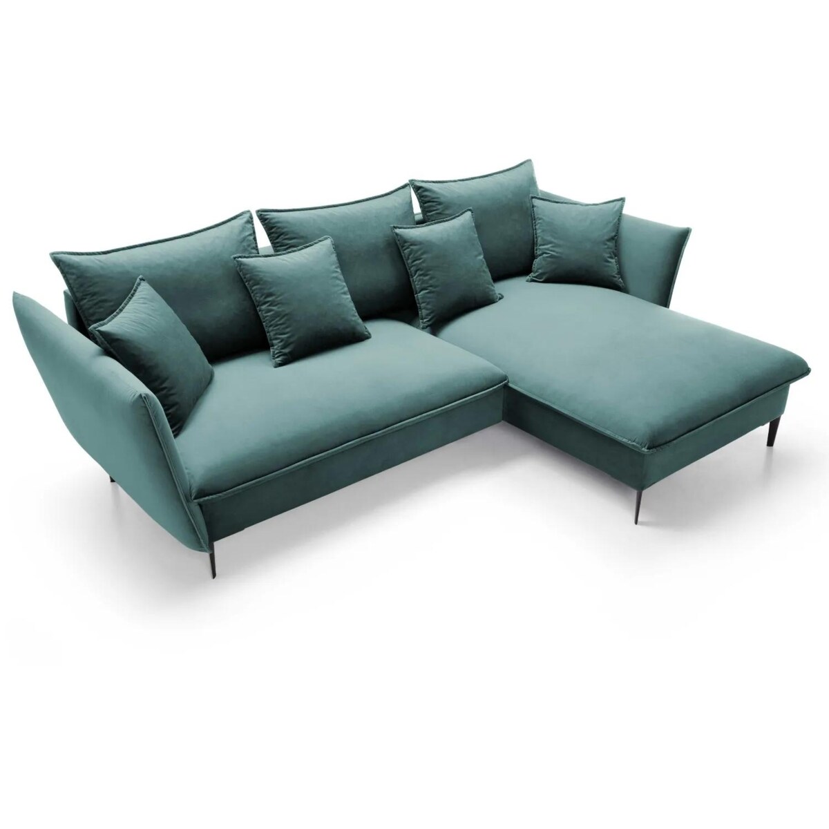 Narożnik z funkcją spania BOSS morski prawy/lewy