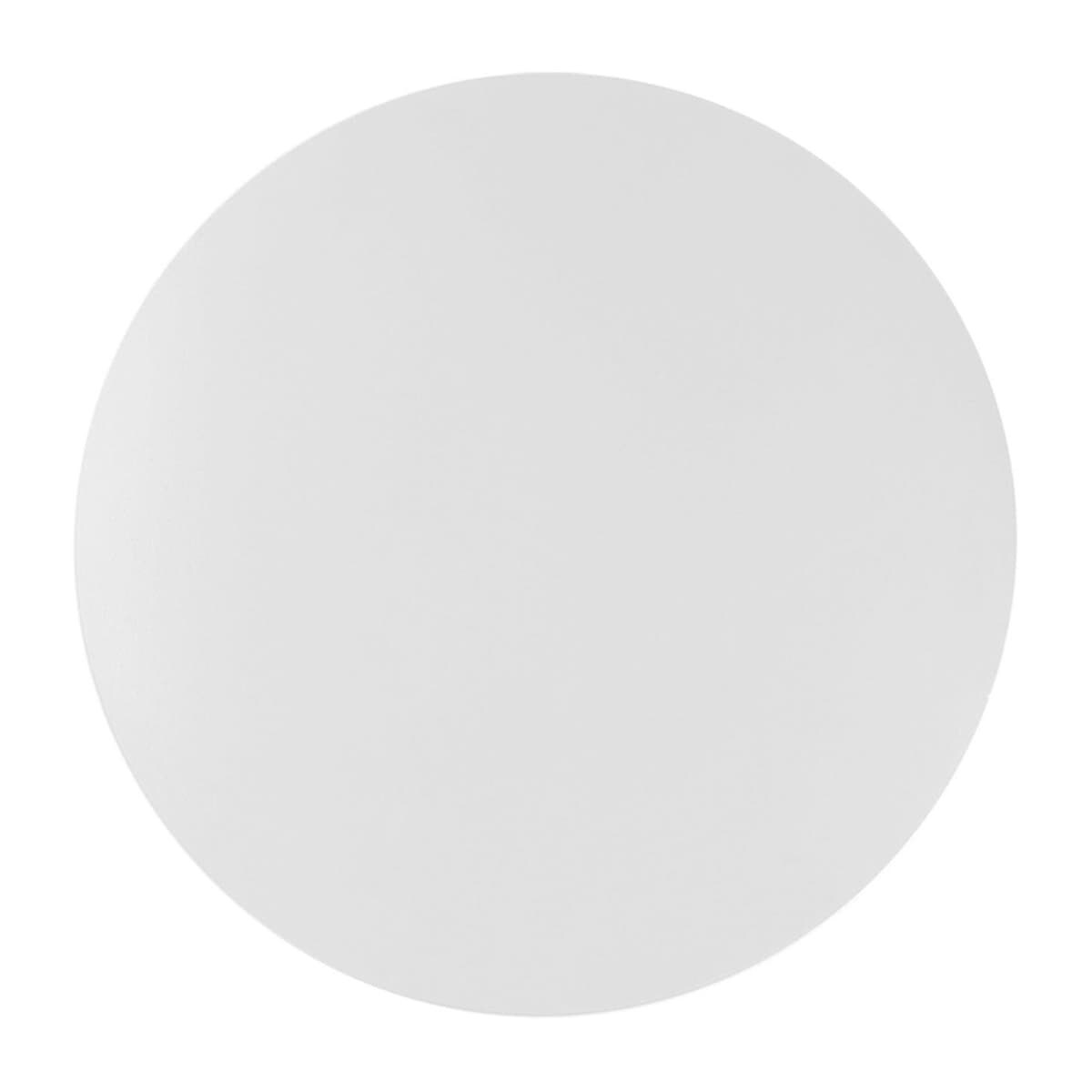 Kinkiet okrągły do sypialni Luna 6009 TK Lighting księżyc metalowy biały