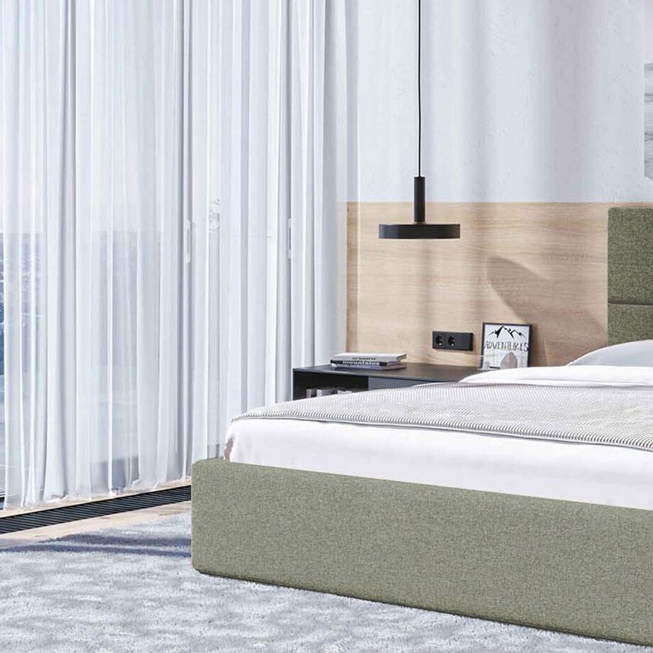 Mesonica Łóżko Bufo, pik zielone 180x200