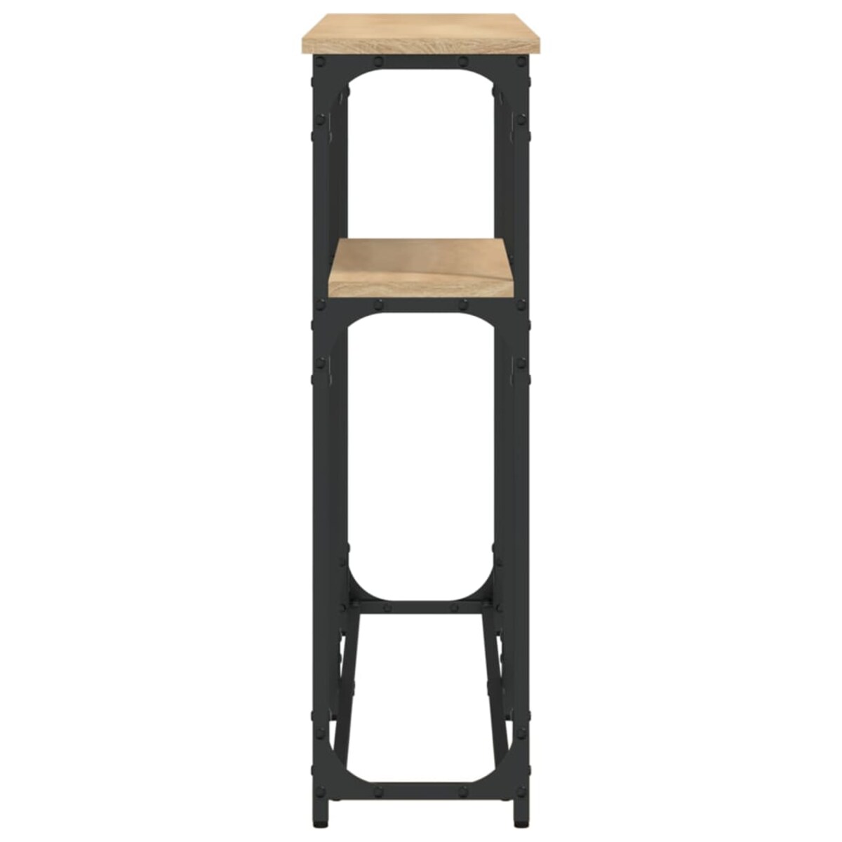 vidaXL Stolik konsolowy, dąb sonoma, 145x22,5x75 cm