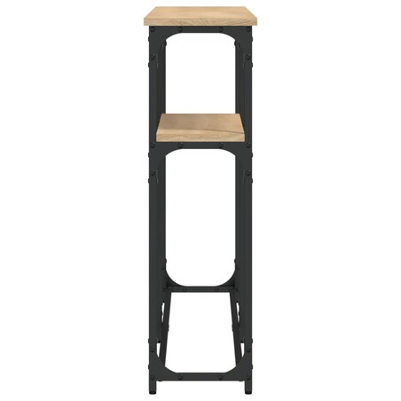 vidaXL Stolik konsolowy, dąb sonoma, 145x22,5x75 cm