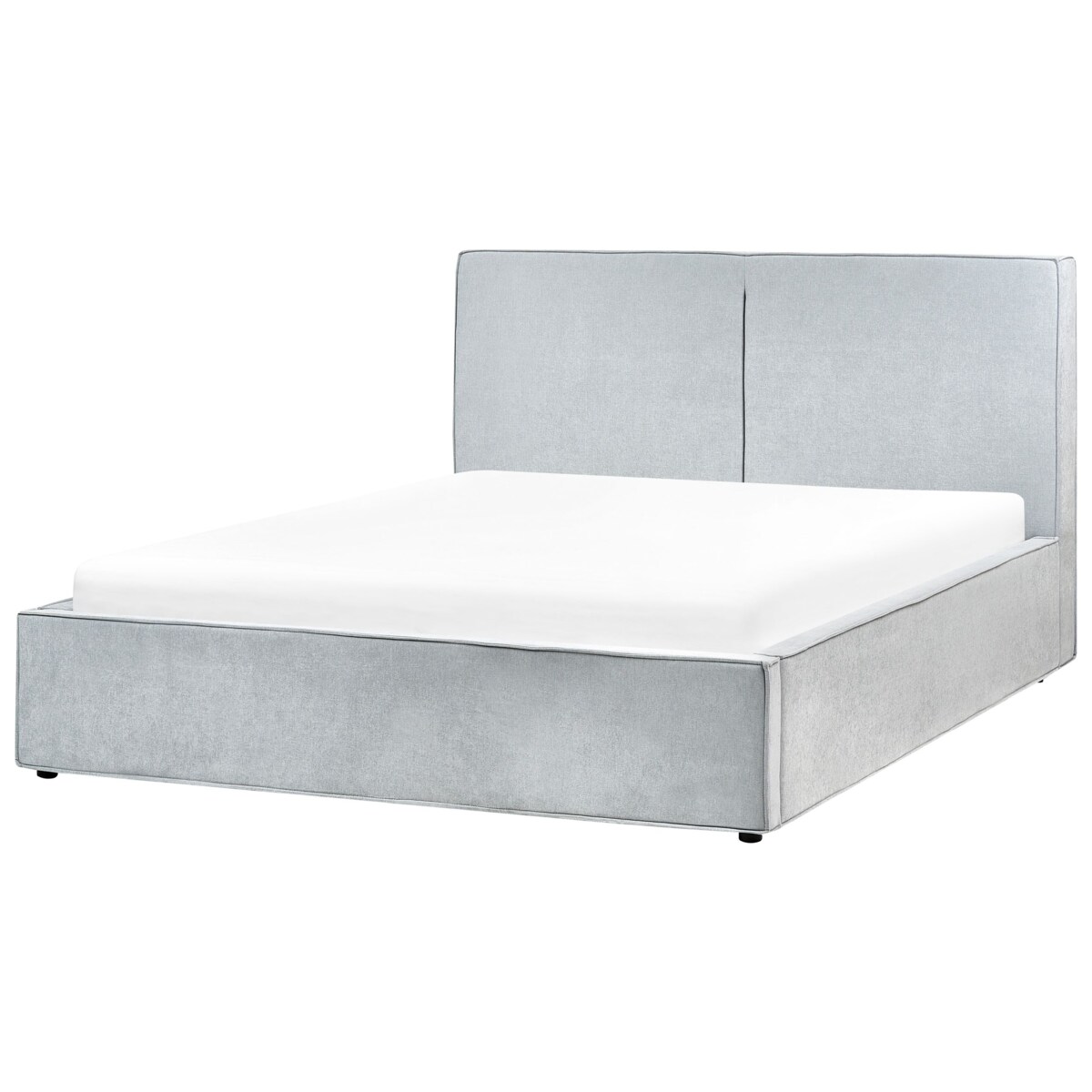 Łóżko z pojemnikiem MOISSAC 160 x 200 cm Błękitny