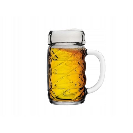 Duży Kufel do Piwa Grzańca 500 ml Trwały Glasmark Uniwersalny Klasyczny