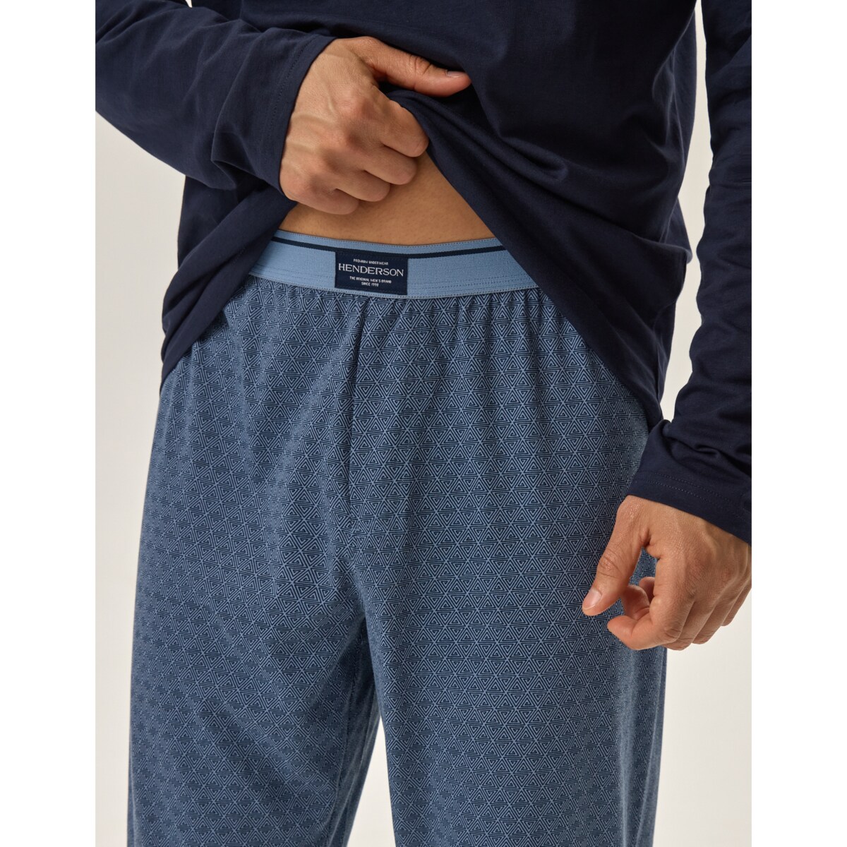 Piżama Hale 41917-59X Granatowa Granatowy, M